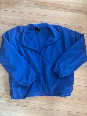 GAP Royal Blue Fleece Pullover - Size Large